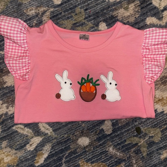 Pink Ruffled Bunny set - Picture 2 of 4